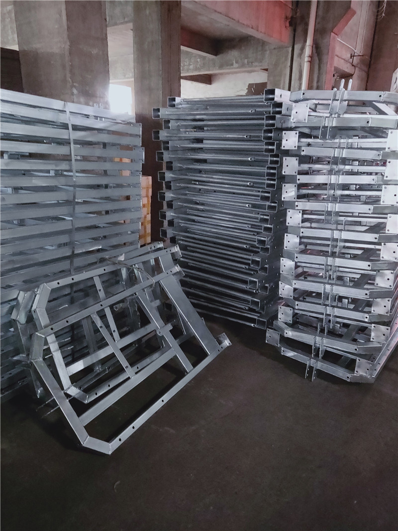 Hot dip zinc wire rope hanging cradles deliver
